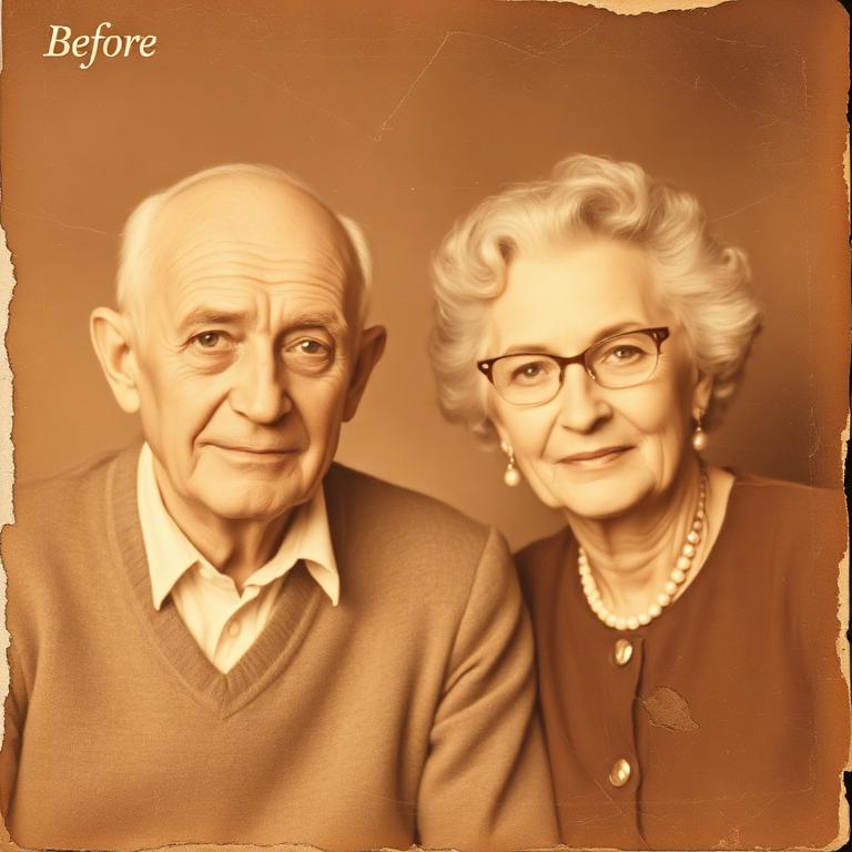 Photo Restoration — before